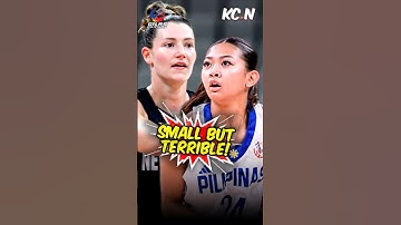 Naomi Panganiban BEATS TALLER Defender of New Zealand!