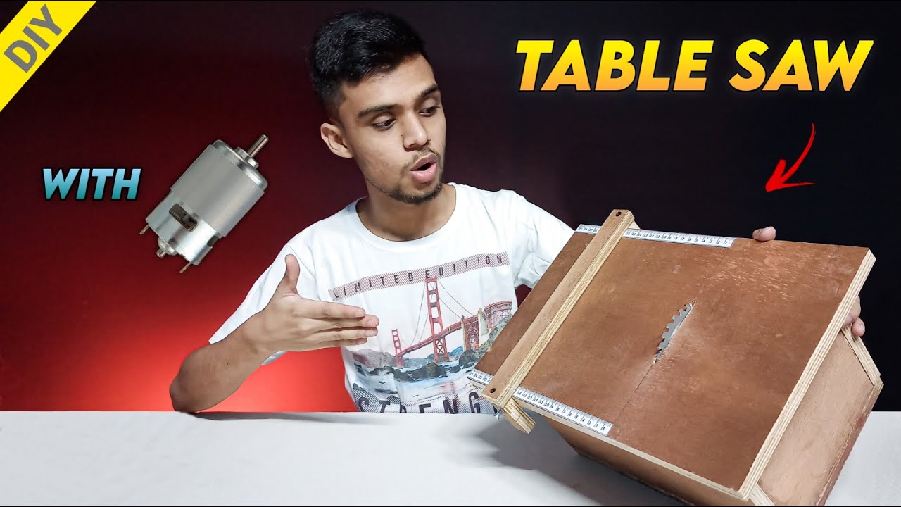 How to make table saw with 775 motor | Diy table saw - YouTube
