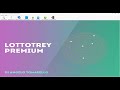 LOTTOTREYPREMIUM 1 SUPER AMBO #softwarelotto #lottotomasello #previsionigratis