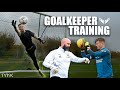 Pro Coach Wayne Brown works with Ideal GK & Toby Bull | FULL SESSION | 1YNX Goalkeeping