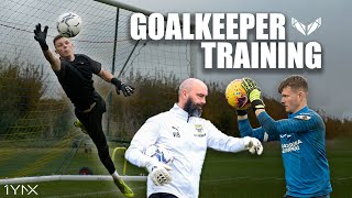 Pro Coach Wayne Brown works with Ideal GK & Toby Bull | FULL SESSION | 1YNX Goalkeeping