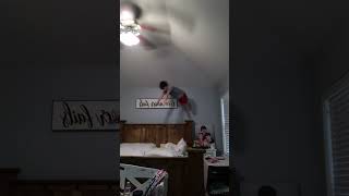 Me Jumping Off A Bed Onto My Neck