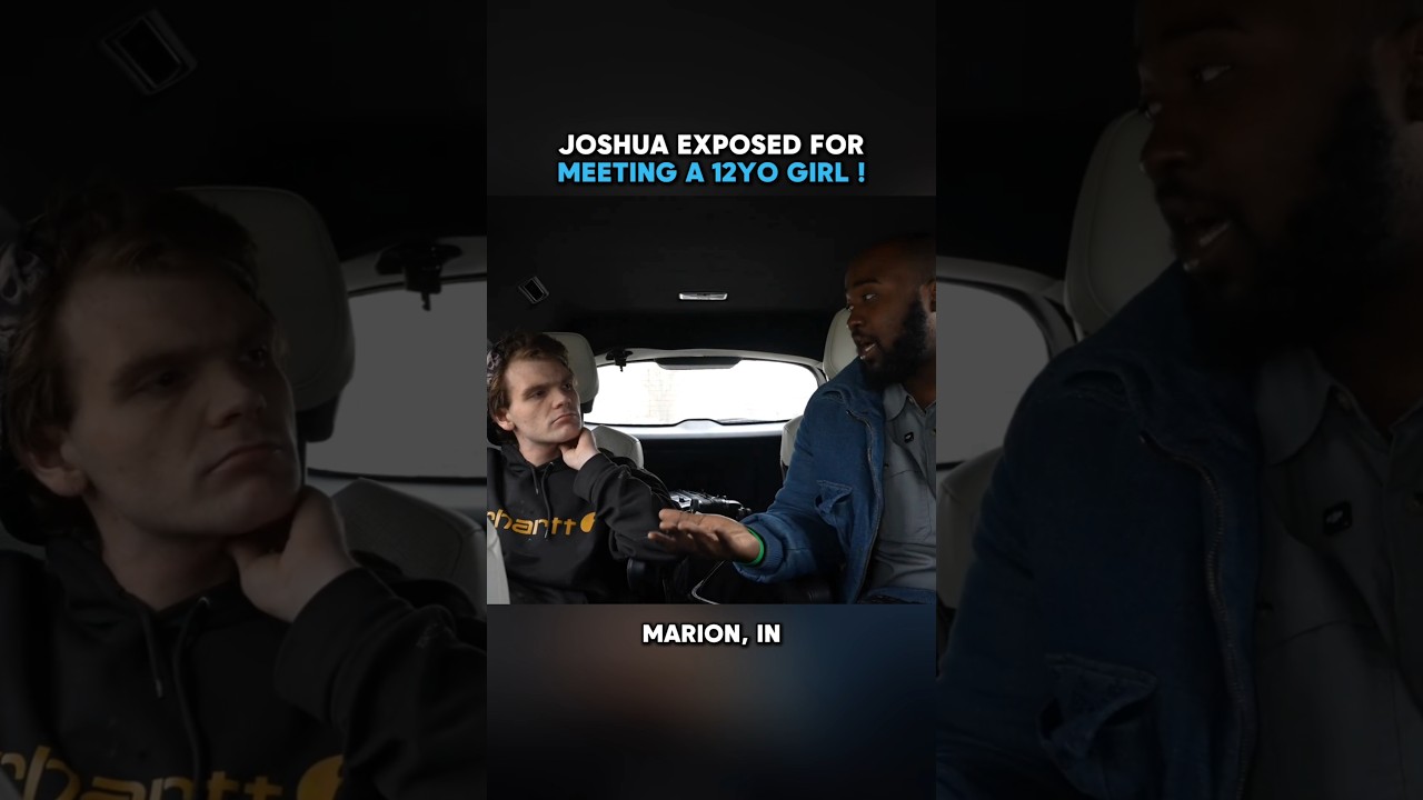 Joshua exposed for meeting a MIN0R 🚨 #jidion #edpwatch #police #viral