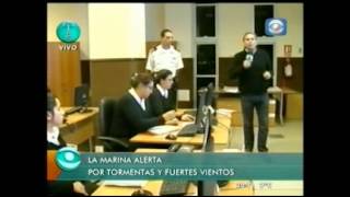 Registraron Vientos De 109 Kmh, El Puerto De Montevideo Cerrado