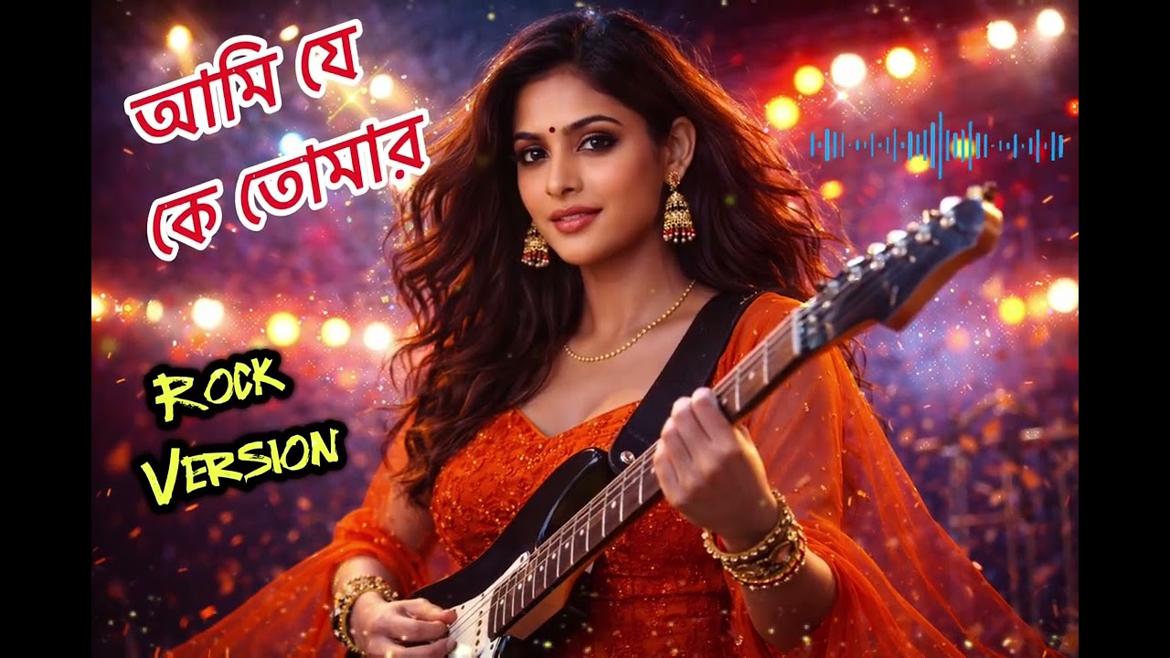 আমি যে কে তোমার | Ami Je Ke Tomar | Female Rock Version #banglasong #banglarock #kishorekumar