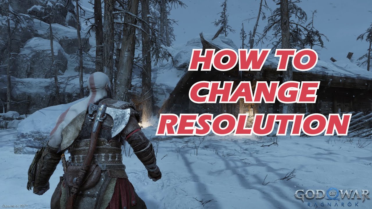 How to Change Resolution in God of War PC