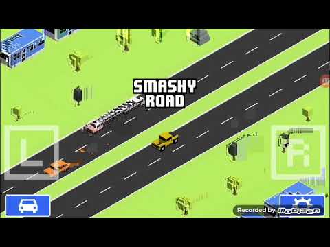 Прохождение игры Smashy road:wanted:)😺😺😹😹😼👍