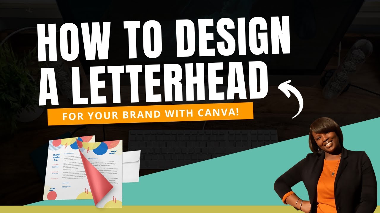 How to design your own letterhead with Canva (2018 Tutorial) YouTube