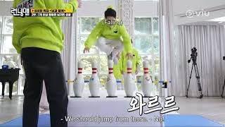Running Man FUNNY SCENE Ep 600 (2022) SEOK JIN HITS A STRIKE (Feat Ji Hyo's Reaction)