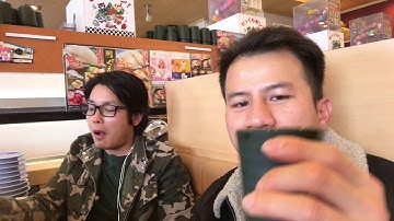 Cuộc sống NHẬT BẢN 12.Đi ăn SHUSHI Băng chuyền ở NHẬT BẢN có gì thú vị