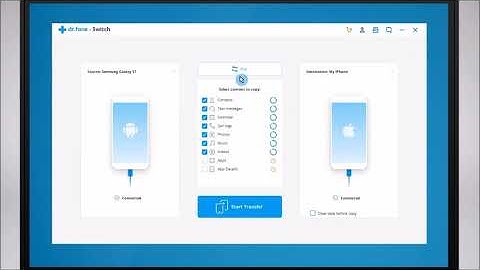 Dr Fone Switch - Data Transfer Between iOS & Android [ Phone to Phone Data Transfer ] 2019
