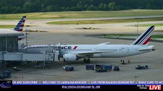 🔴LIVE PLANE SPOTTING FROM: RDU RALEIGH DURHAM INT🔴