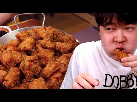 <strong>땅땅</strong> 쉰메뉴 매콤찹스 먹방입니다!!