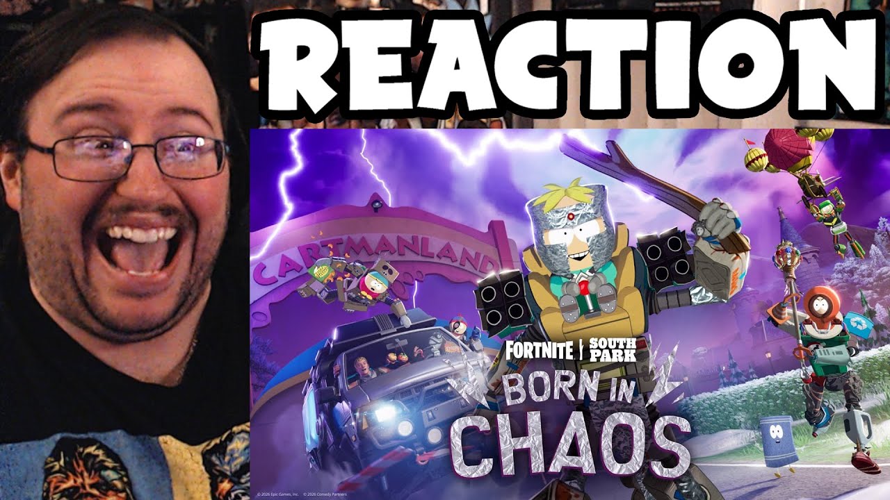 Gor's "Born in Chaos - South Park Drops Into Fortnite Trailer" REACTION