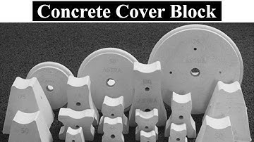 What is Rebar Cover Block? | Why we Use Spacers under Reinforcement | Types of Cover Blocks