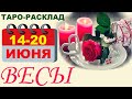 Весы c 14 по 20 июня . Гадание Таро. Общий прогноз Мари Рос по знакам Зодиака