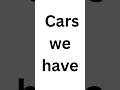 Cars we have #remotecontrolcar #music #song #automobile #rcaddiction #rccars #collection