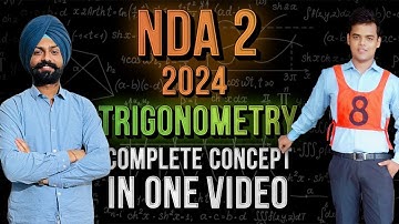 Trigonometry for NDA one shot || all concepts and practice questions by Sandeep Brar || nda journey