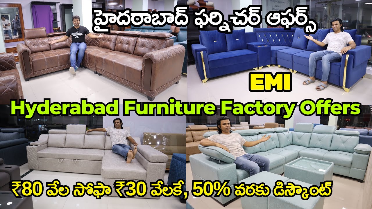 Hyderabad Best Furniture Manufacturer Factory Outlet Discount Offers on