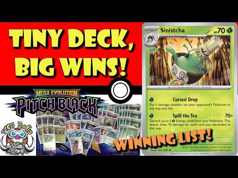 Tiny Deck Getting Big Wins in the Pokémon TCG! Weird Sinistcha Might be Legit! (Pokemon TCG News)