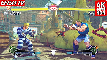 All action no talk - Cody vs Abel (Hardest AI) - Ultra Street Fighter IV | PS5 4K 60FPS