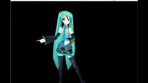 Miku Pokedance in DOS