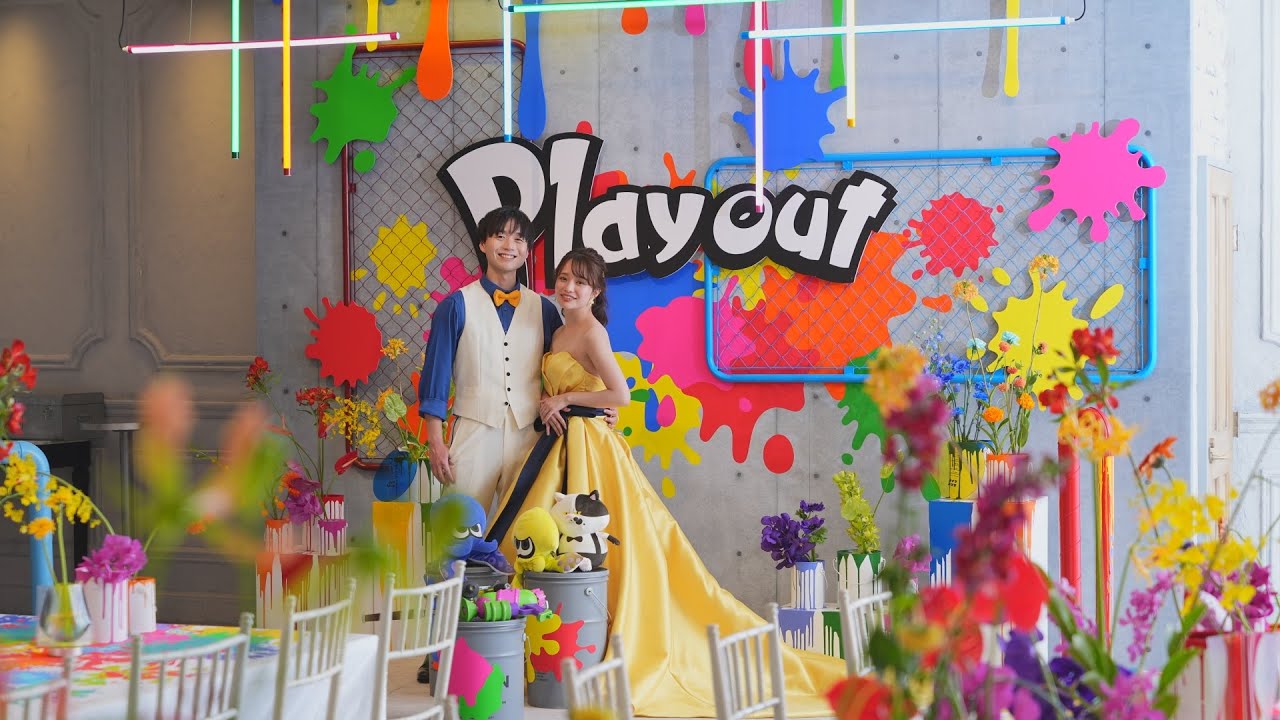 T&G WEDDING】ウェディングコンセプトーPLAYOUT イロトリ-ドリ TRUNK