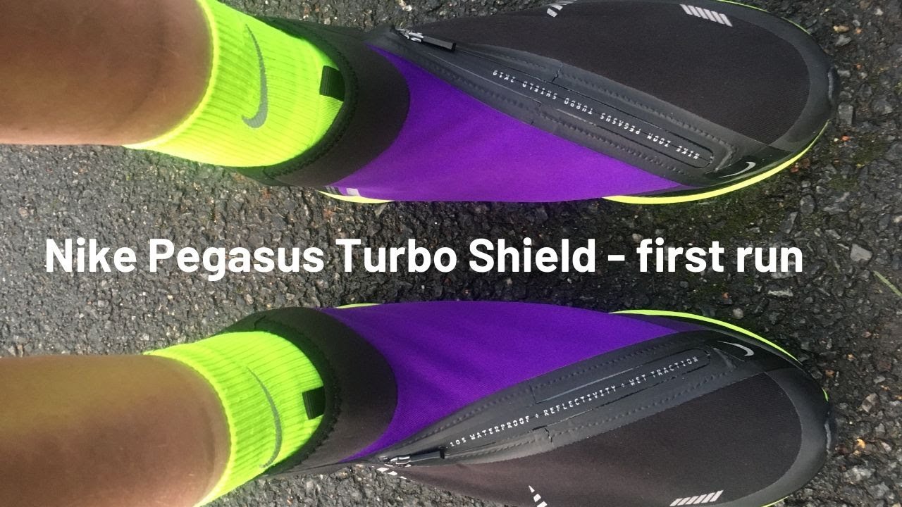 Nike Zoom Pegasus Turbo Shield First Run Youtube