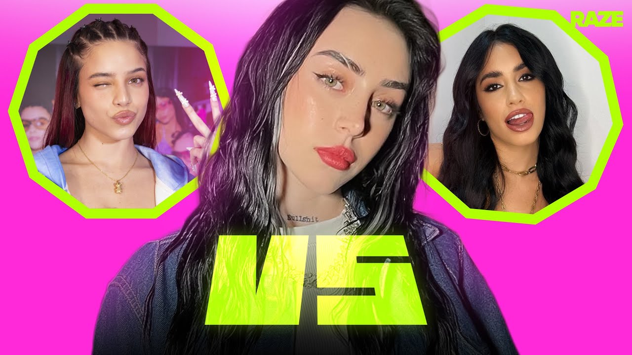 NICKI NICOLE SE VENGÓ DE RUSHERKING 😈 ¿Prefiere a Lali o Emilia? | Versus Raze