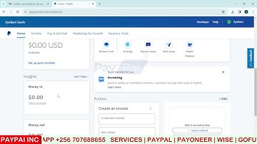 Money In And Money Out On PayPal | How To Create A PayPal Account In Uganda 2025