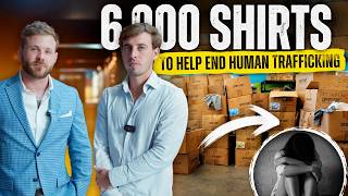 Donating $50,000 in t-shirts to help women and children in need