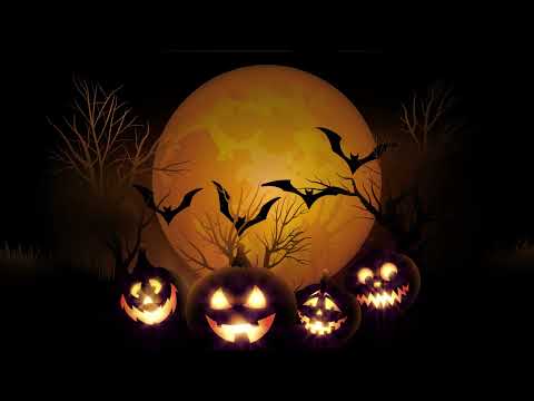 halloween projection video