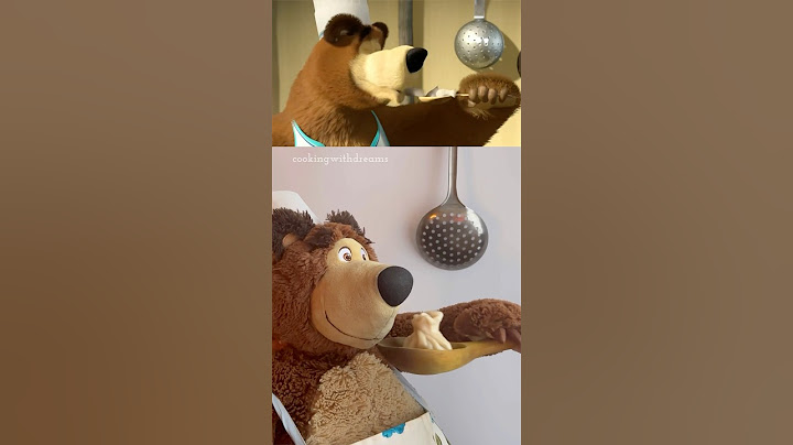 Masha and the Bear Dumpling Recipe #shorts