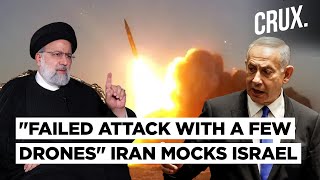 "Few Quadcopters, No External Attack" Iran Claims, Netanyahu's Minister Slams "Lame" Israel Response