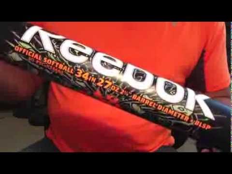 Senior Softball Bat Reviews (Reebok Barrage Legend) YouTube