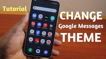 How to Change Google Messages Theme