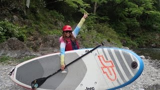 River SUP Down River session @ Mitake