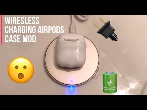 Cheap Apple Airpods Case Wireless Charging Mod - For Under $5 - YouTube