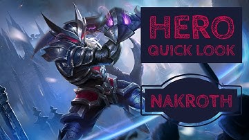 Nakroth: Hero Quick Look - Arena of Valor