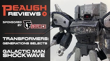 Video Review: Transformers Generations Selects - GALACTIC MAN SHOCKWAVE