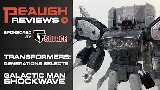  Review Transformers Generations Selects  Galactic Man Shockwave