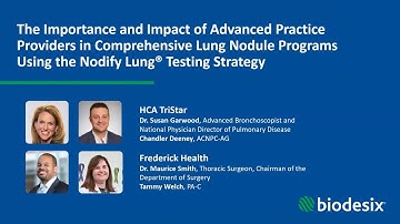 Importance of APPs in Comprehensive Lung Nodule Programs Using the Nodify Lung® Testing Strategy