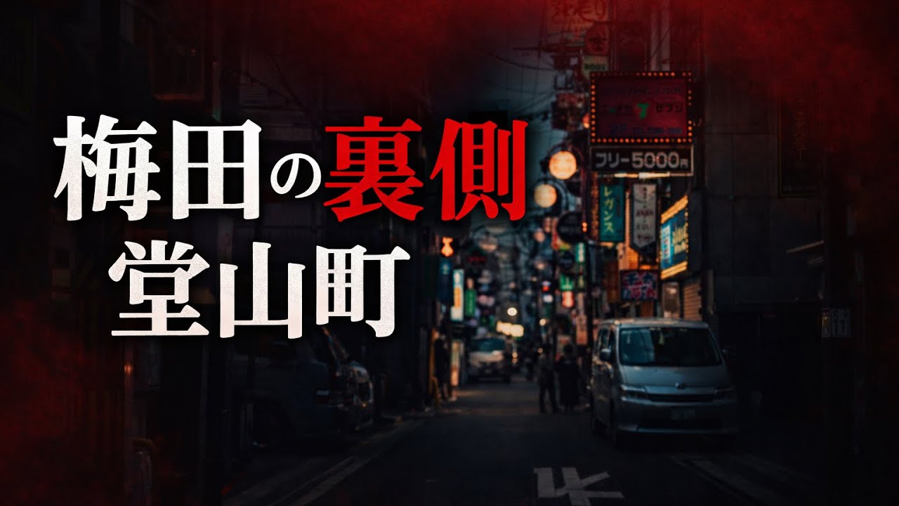 【梅田堂山町】欲望と誘惑が集まる街の実態