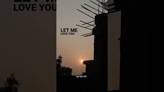 Let me love you 🎶🖤 lyrics song ringtone download #lyrics #song #music #englishlyrics