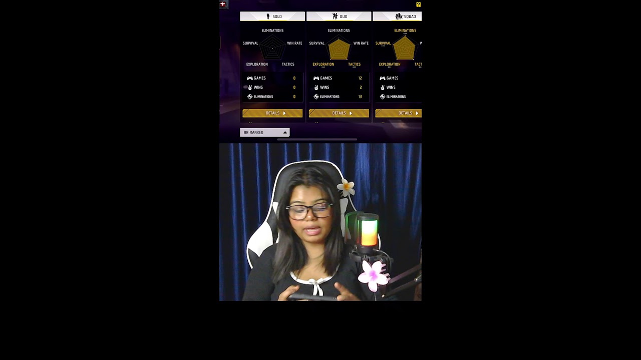 Nandini is BACK 🔴 Free Fire Mobile 📱 Phone Gameplay 😎🤙🏻🔥 Rank Push to GrandMaster 