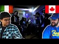 Canadians react to italian rap  ramzes  ekip 9 1 prod plug wave  official