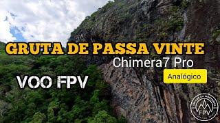 Voo FPV na Gruta de Passa Vinte - MG