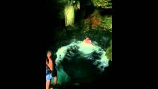Cuba cave dive goes viral - slow motion - Bazawang