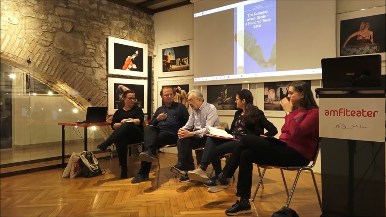 The European Avant-Garde, predstavitev knjige, Amfiteatrov mednarodni znanstveni simpozij 2024