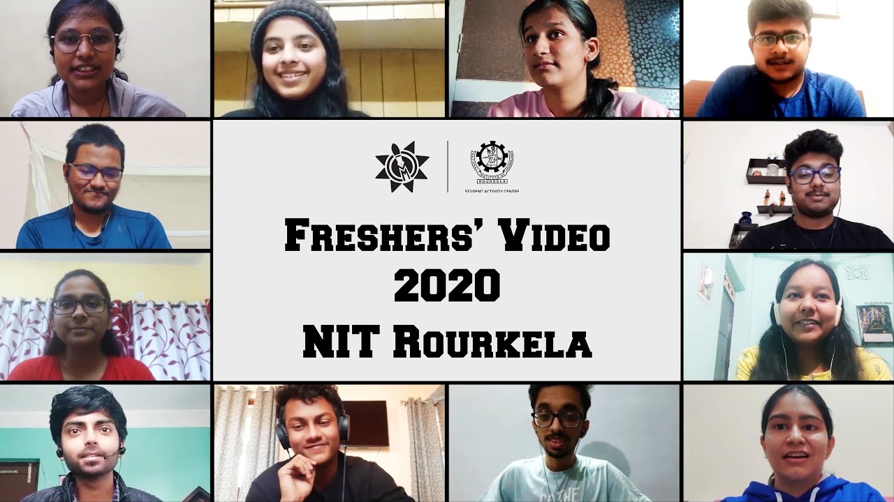 Freshers' Video 2020 | NIT Rourkela - YouTube